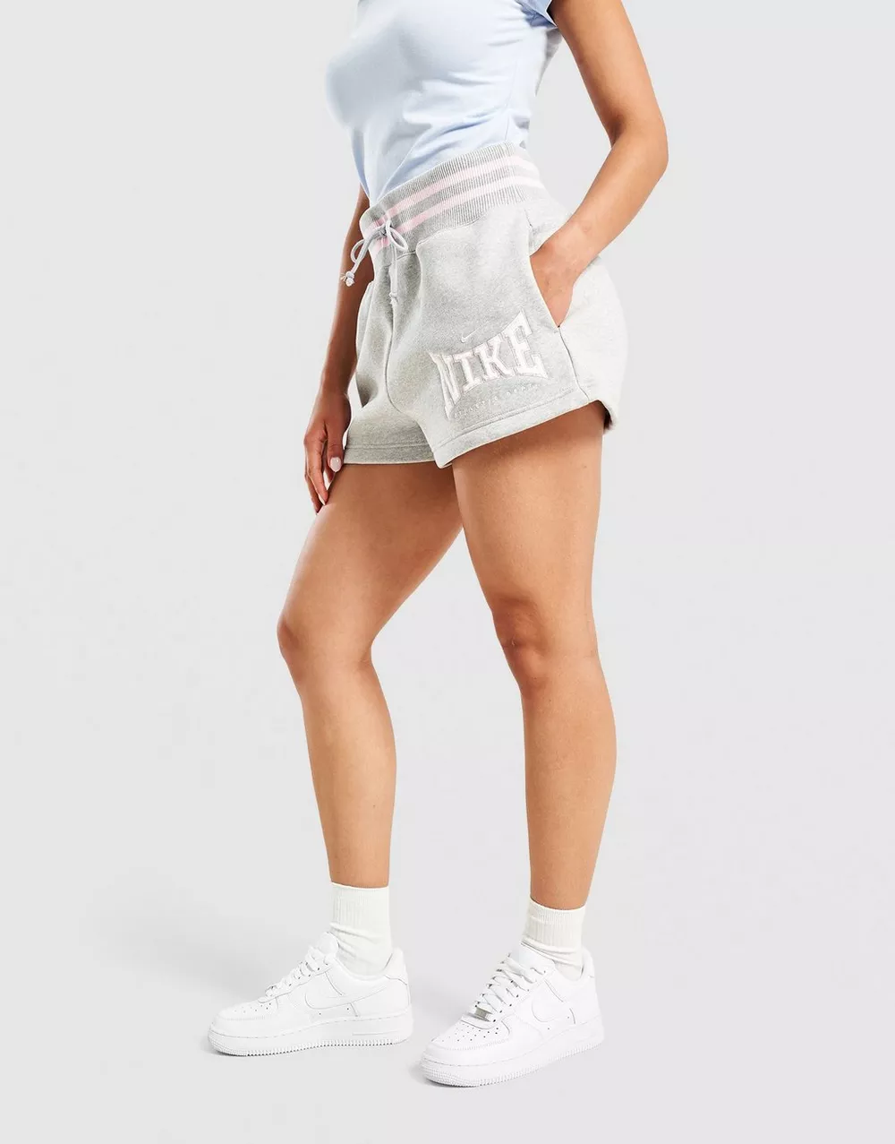 NIKE ШОРТИ W NK PHX FLC 4IN HR SHORT GX1, фото 1 з 4