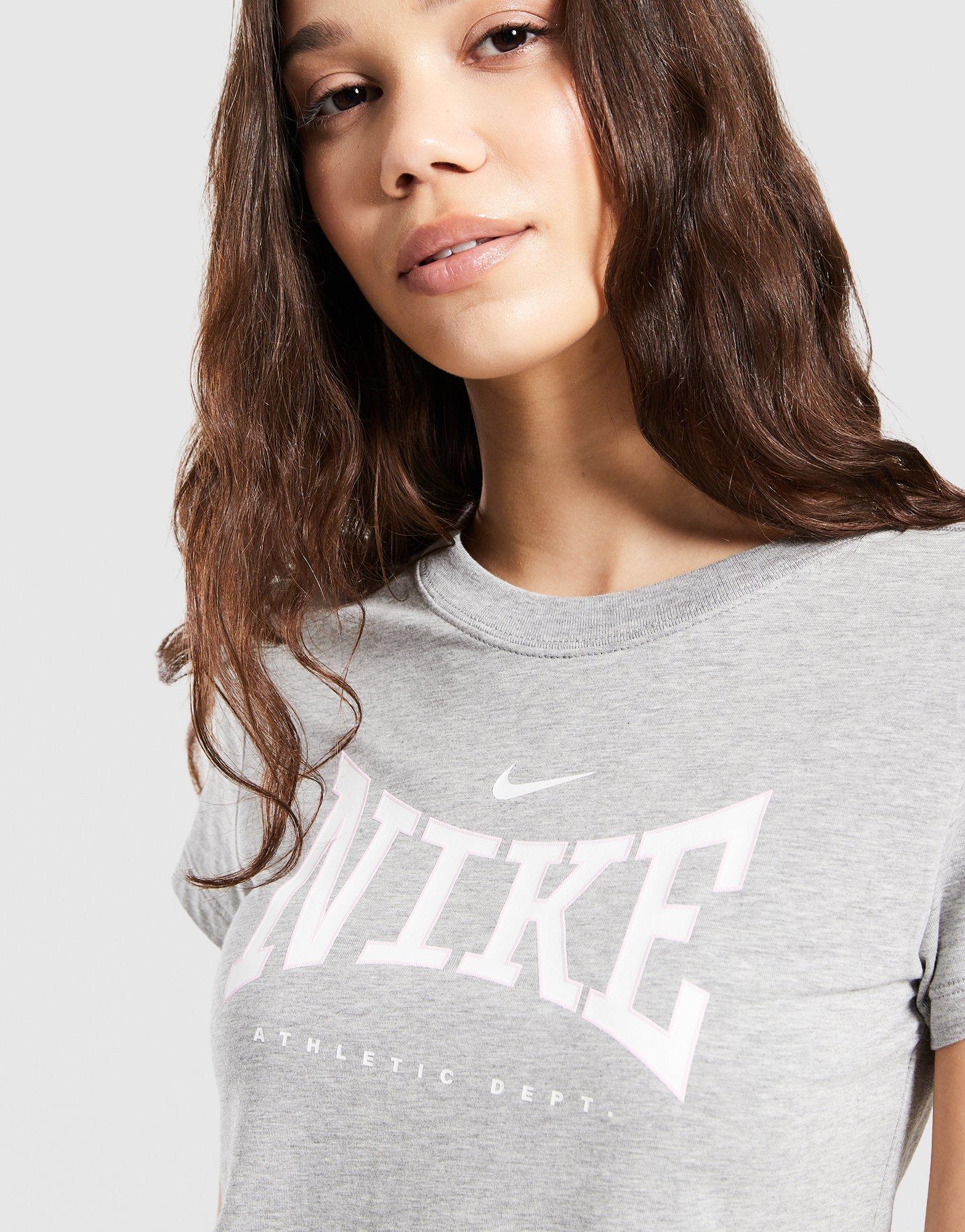Nike Tričko W Nsw Mod Crop Ath League