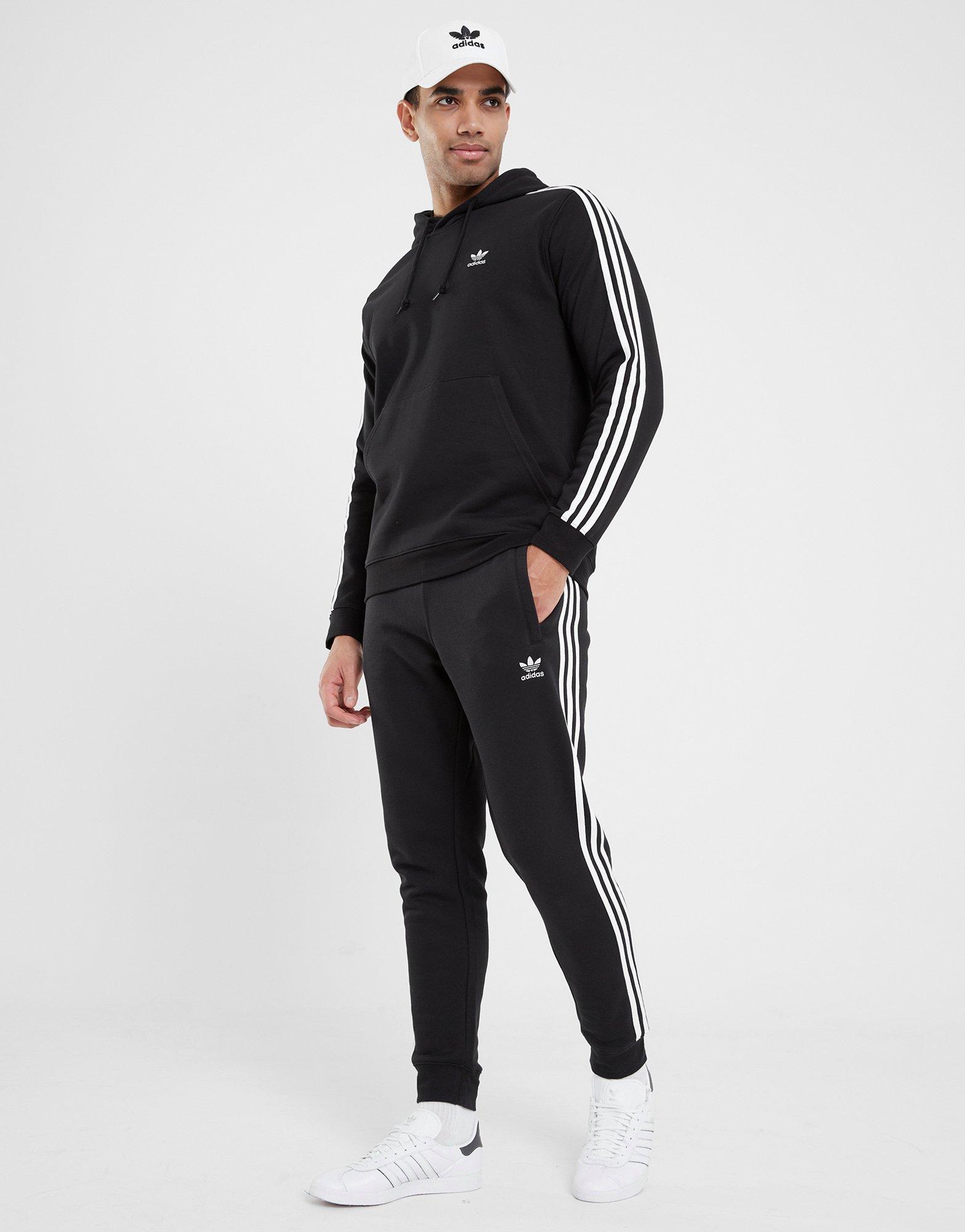 ADIDAS NADRÁG 3S PNT BLK/BLK IU2353 Fekete