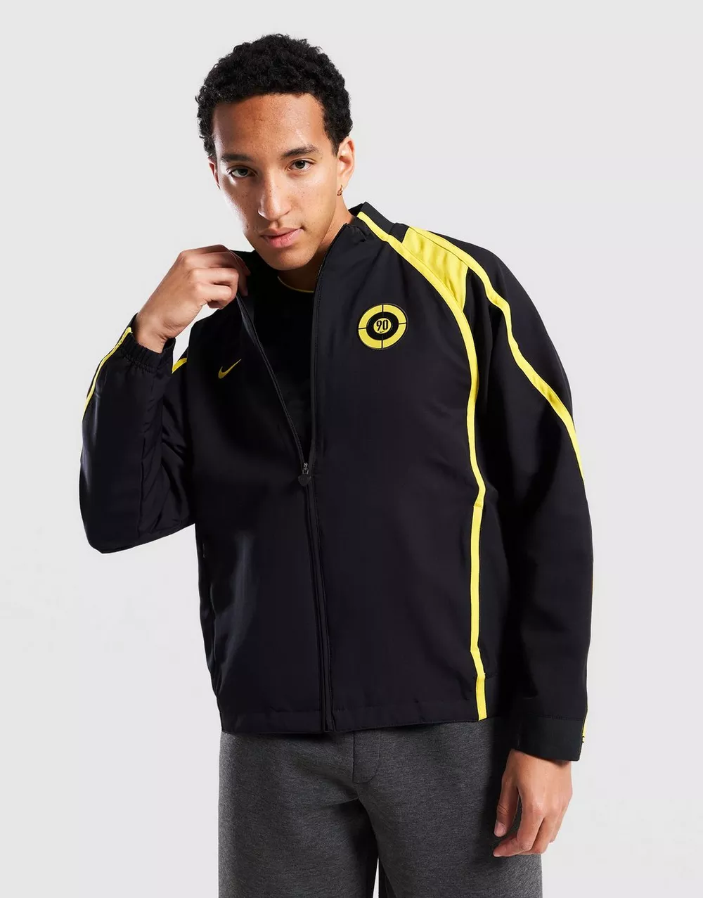 NIKE КОФТА НА БЛИСКАВЦІ M NK WOVEN JACKET FR, фото 1 з 4