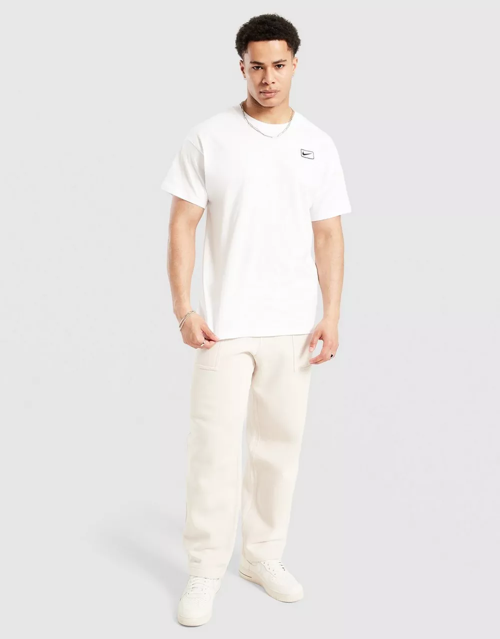 NIKE ФУТБОЛКА M NSW SF SS TEE, фото 1 з 4