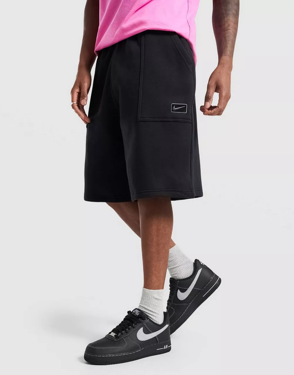 NIKE ШОРТИ M NSW SF SHORT, фото 1 з 4