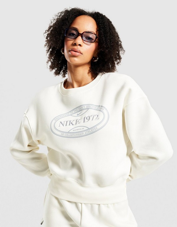 Nike Mikina W Nsw Trnd Phnx Flc Os Crew