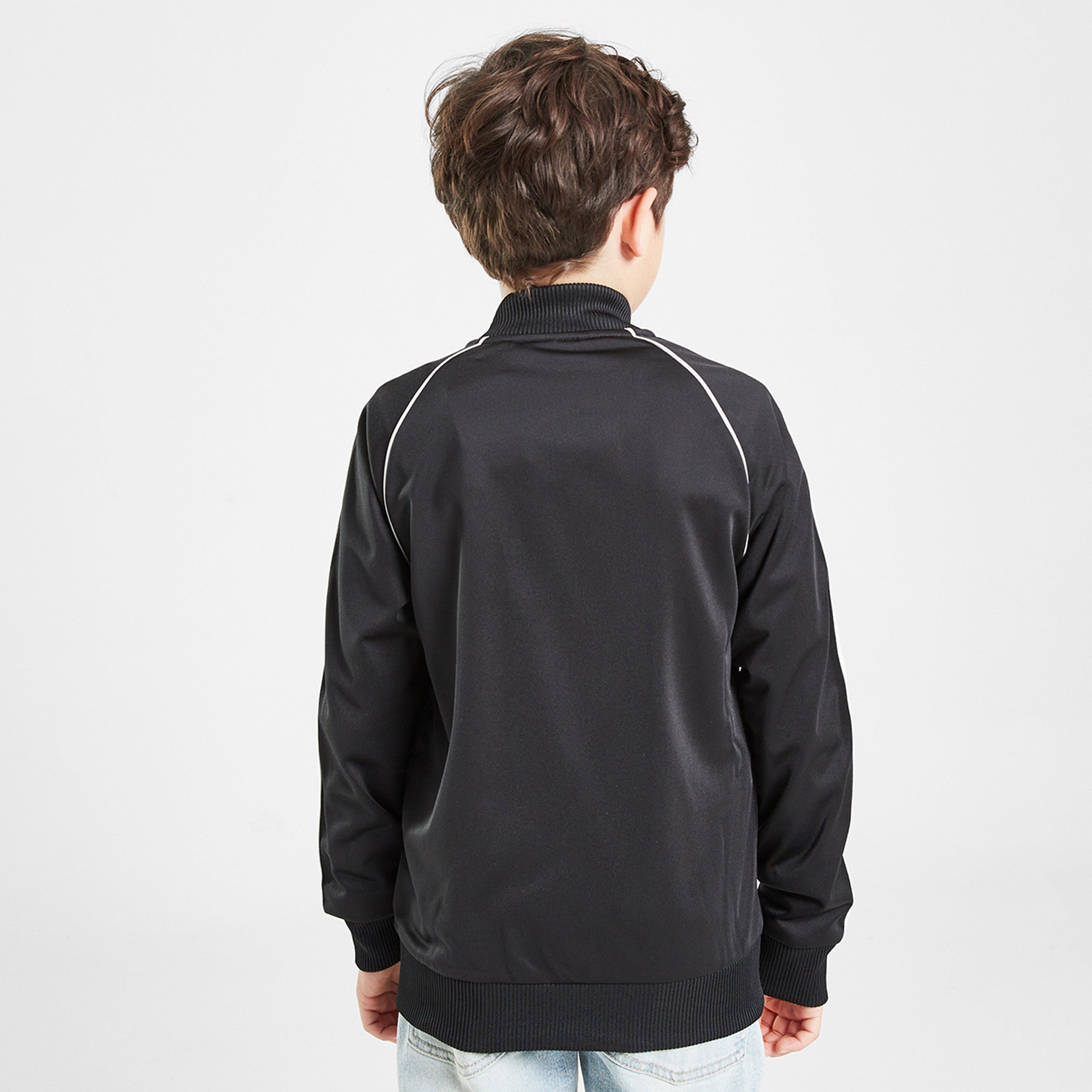 Detská mikina ADIDAS MIKINA S'STAR TTOP BLK/WHT B