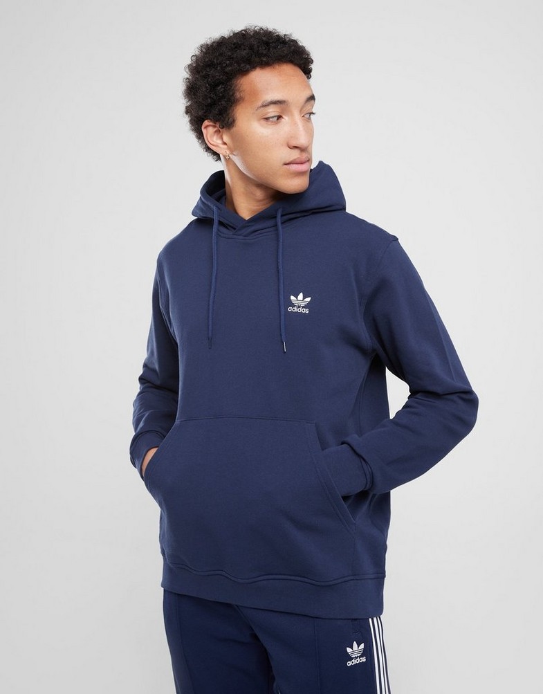 Чоловічі кофти ADIDAS КОФТА З КАПЮШОНОМ TREF ESS HD PL INK IX7668 Блакитний