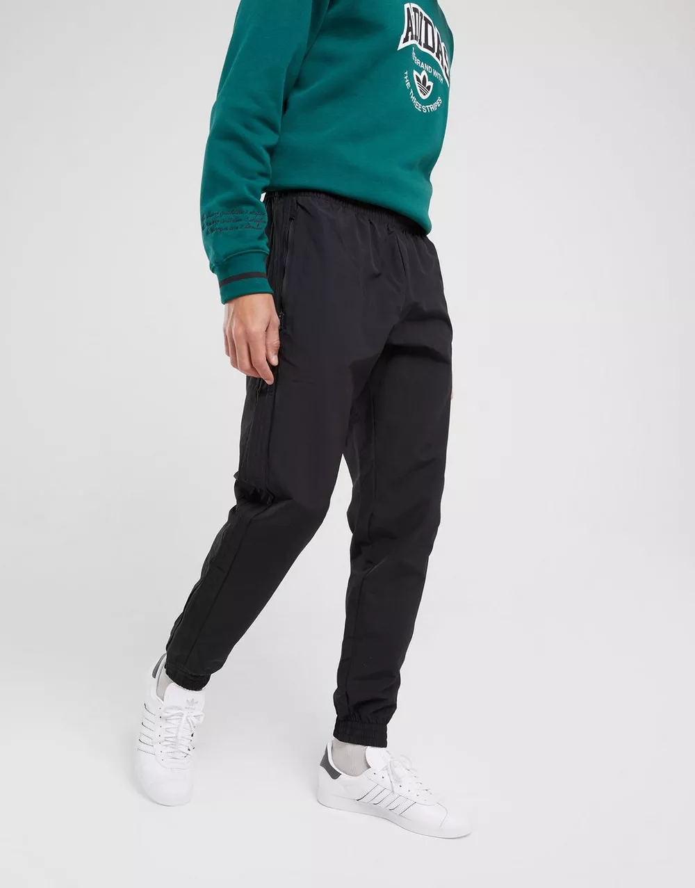 ADIDAS ШТАНИ TREF ESS JOG BLK OTB**, фото 1 з 4