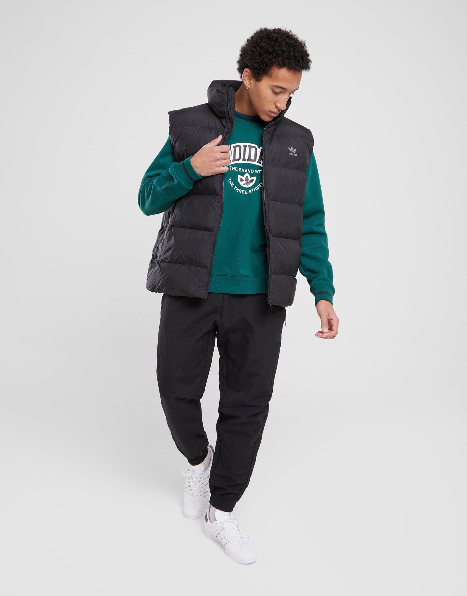 Vyriškos kelnės ADIDAS KELNĖS TREF ESS JOG BLK OTB** IZ2108 Juoda