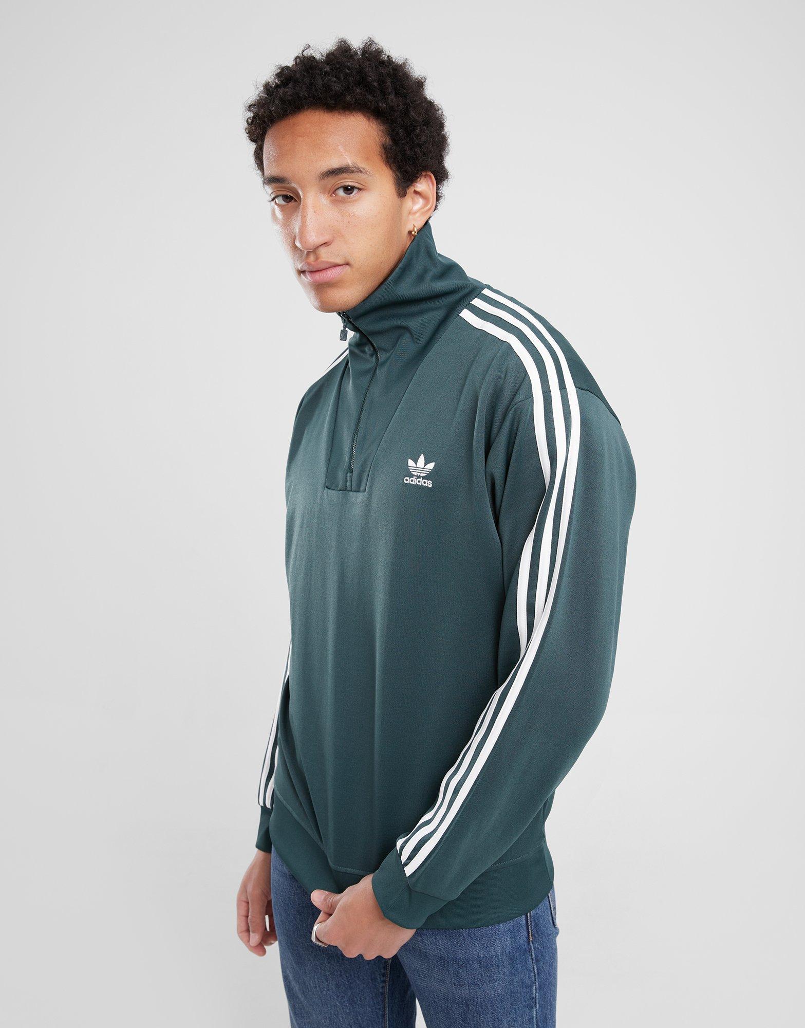 adidas Mikina Rozepínací Sstar Tt M.green