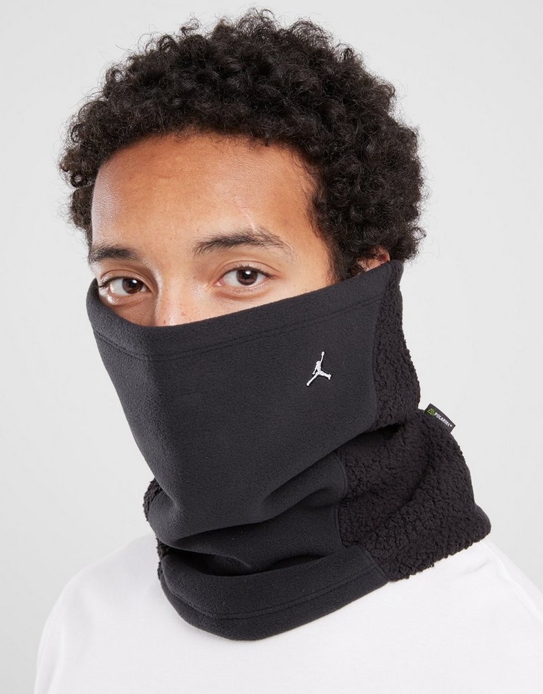 Жіночі шарфи і рукавички JORDAN KOMIN JORDAN M NECKWARMER FLEEC J1008819010OS Чорний