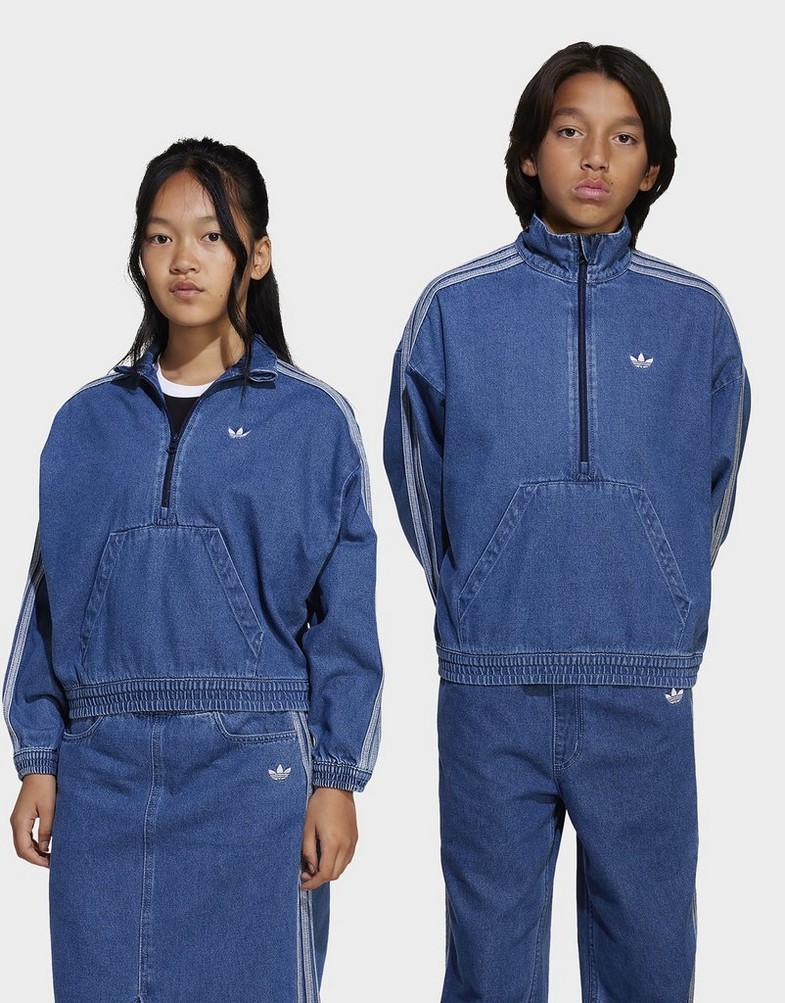 Gyerek kabát ADIDAS KABÁT JACKET GIRLS JC7878 Kék