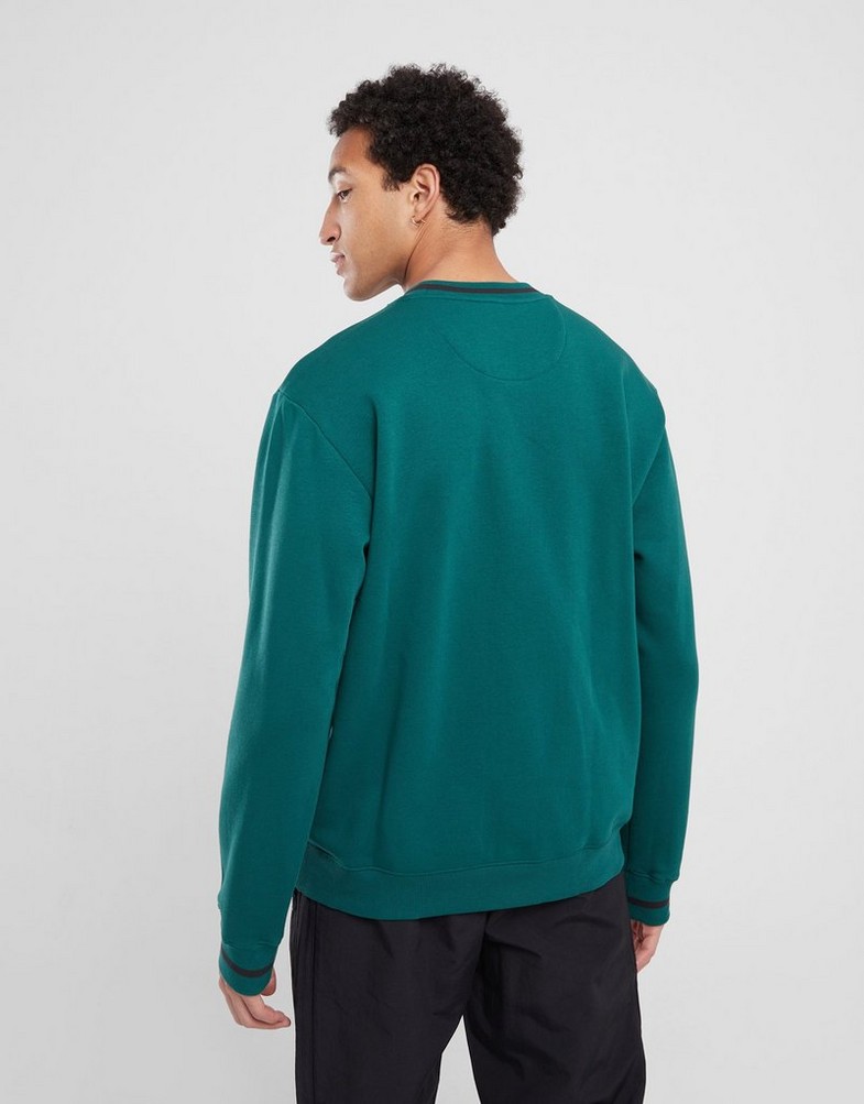 Férfi pulóverek ADIDAS PULÓVER ARCH CREW C.GREEN