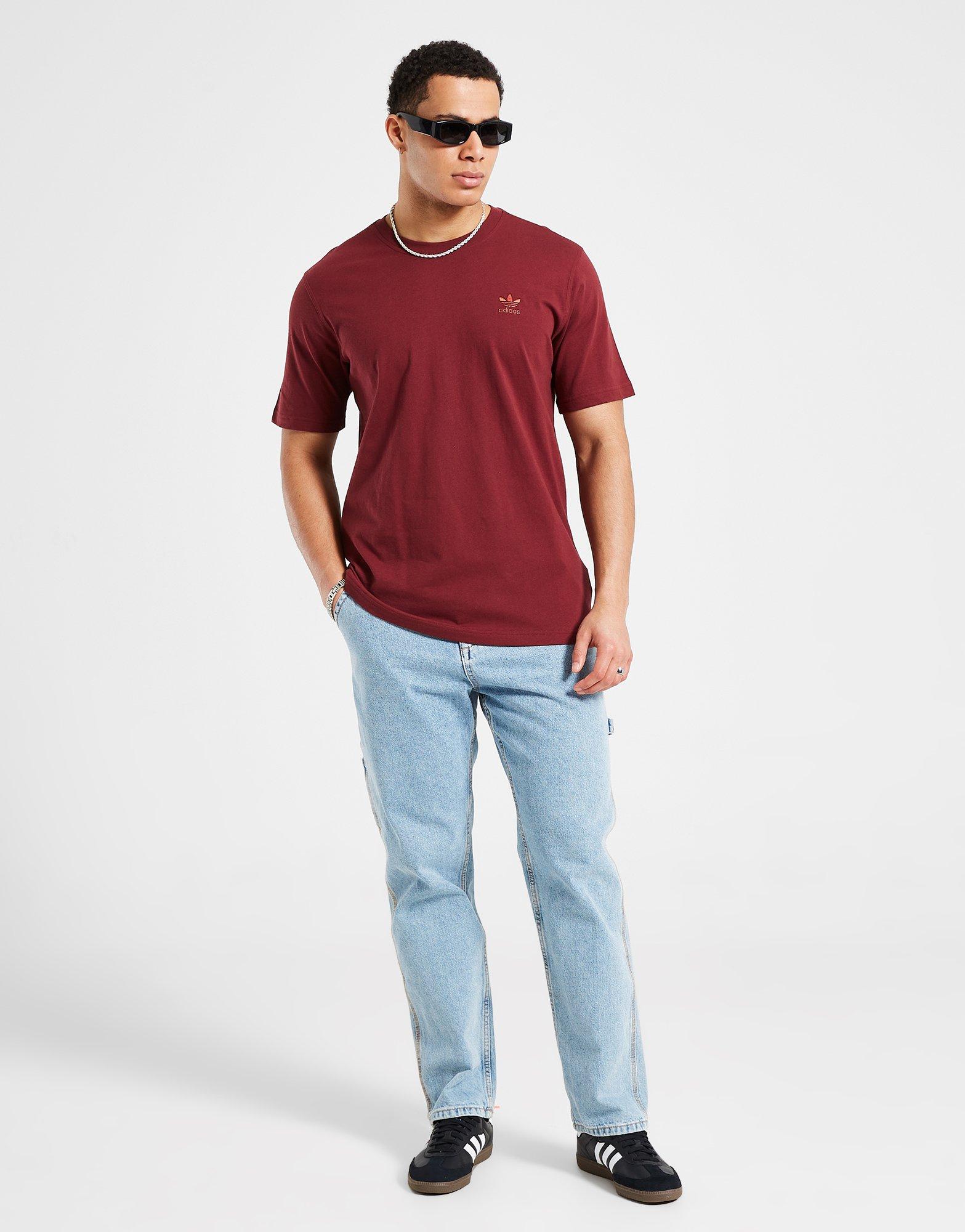 Мъжка тениска ADIDAS ТЕНИСКА TREFOIL ESS TEE JC9992 Червен