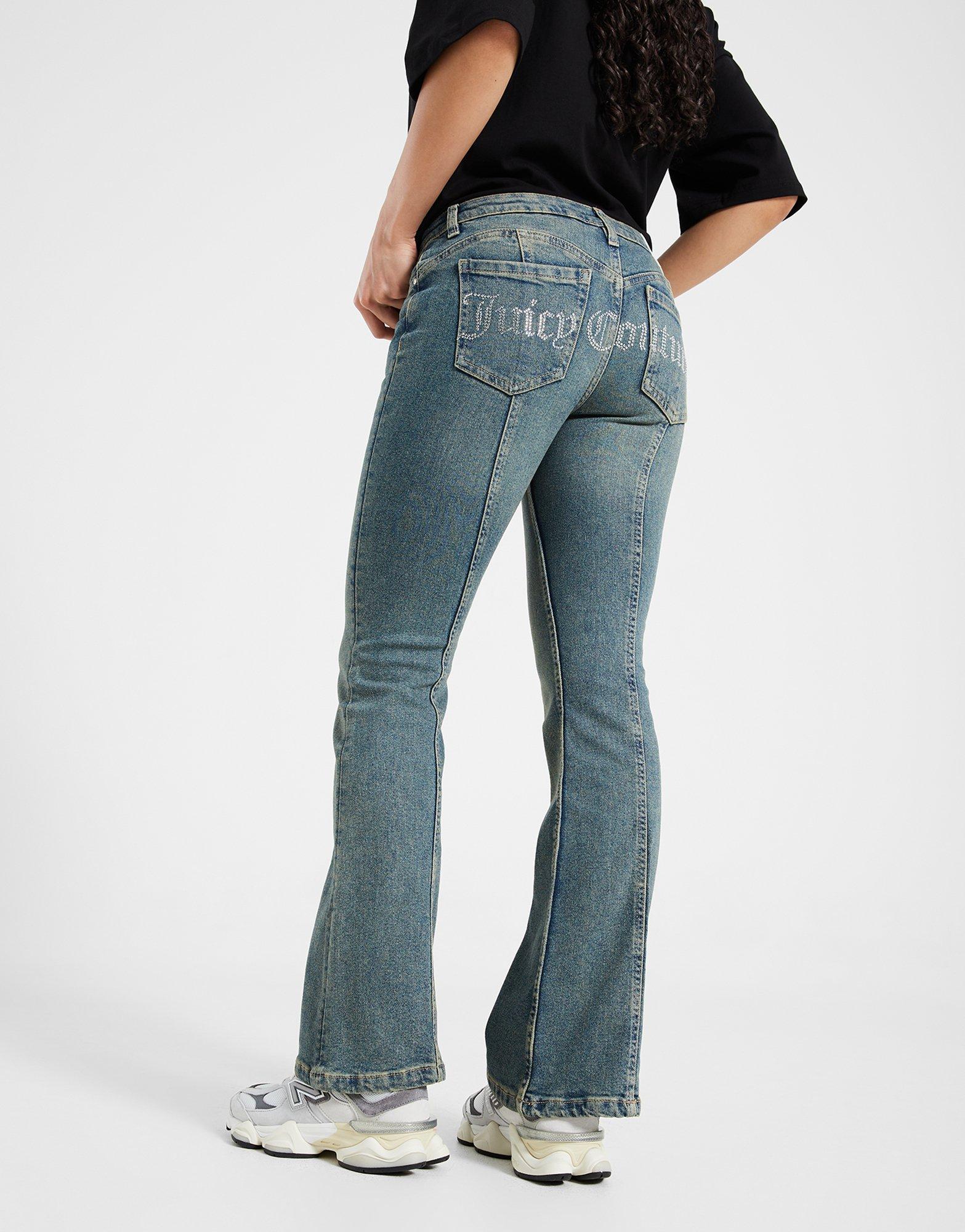 Dámské džíny JUICY COUTURE KALHOTY  DMNT JC JEAN W'BLU JCJDW361921 Modrá