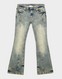 JUICY COUTURE SPODNIE RODEO DENIM FLARE L'WSH