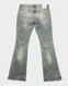 JUICY COUTURE SPODNIE RODEO DENIM FLARE L'WSH