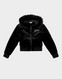 JUICY COUTURE BUNDA DMNT FUR VLR HD JKT BLK