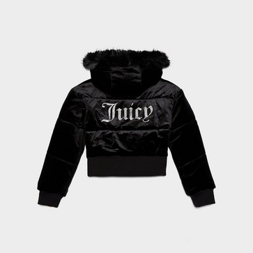 Dámska zimná bunda JUICY COUTURE BUNDA DMNT FUR VLR HD JKT BLK