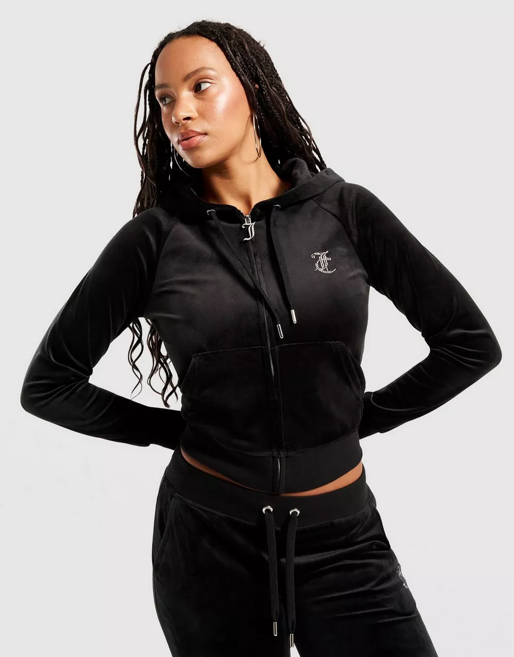 JUICY COUTURE КОФТА НА БЛИСКАВЦІ MADI BL, фото 1 з 4