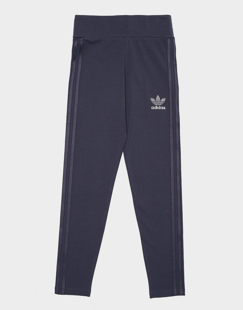 ADIDAS LEGGINGS (G)GLTR TREF 3S LEG BLU G