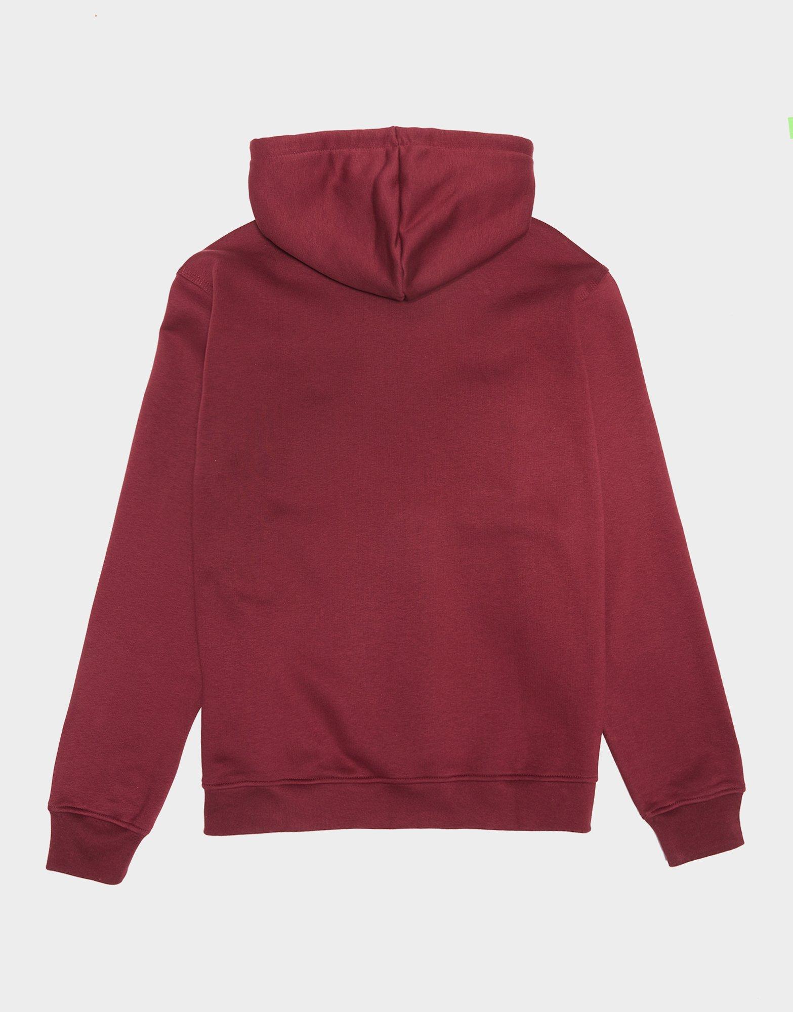 Pánska mikina ADIDAS MIKINA S KAPUCŇOU ESS HD JD2403 Červená