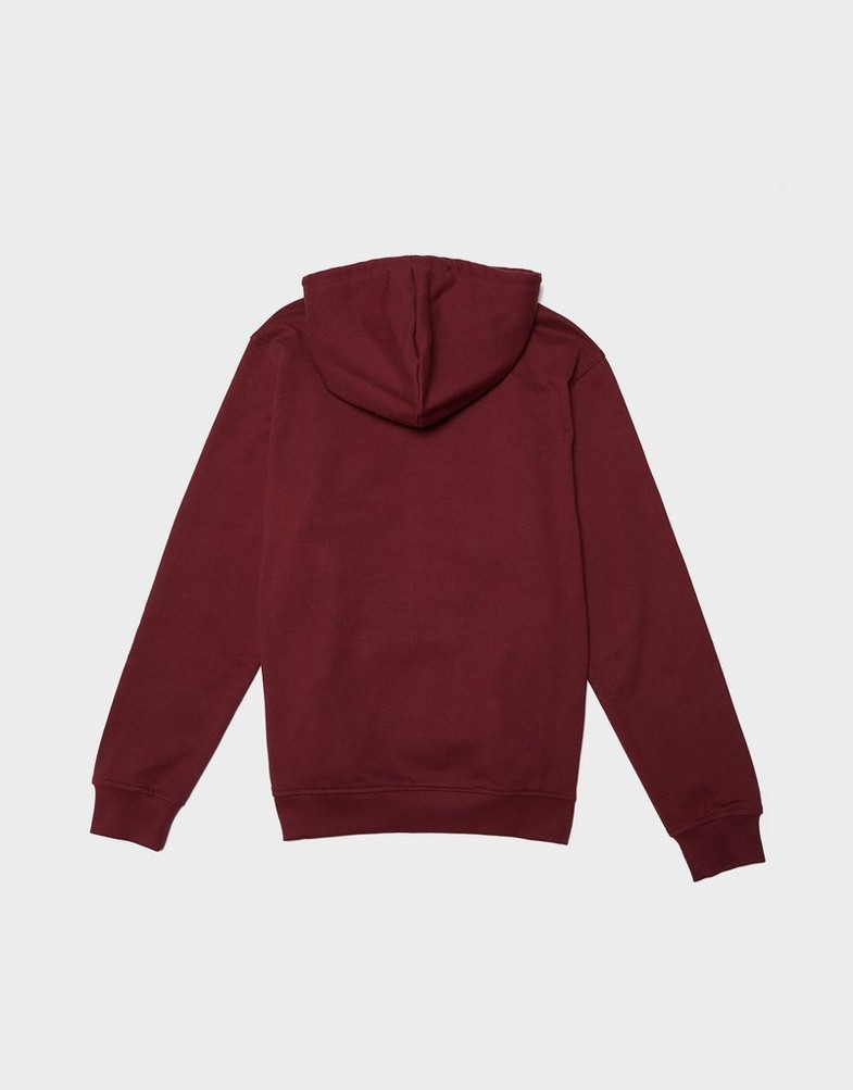 Pánska mikina ADIDAS MIKINA S KAPUCŇOU ESS HOODIE FT JD2409 Červená