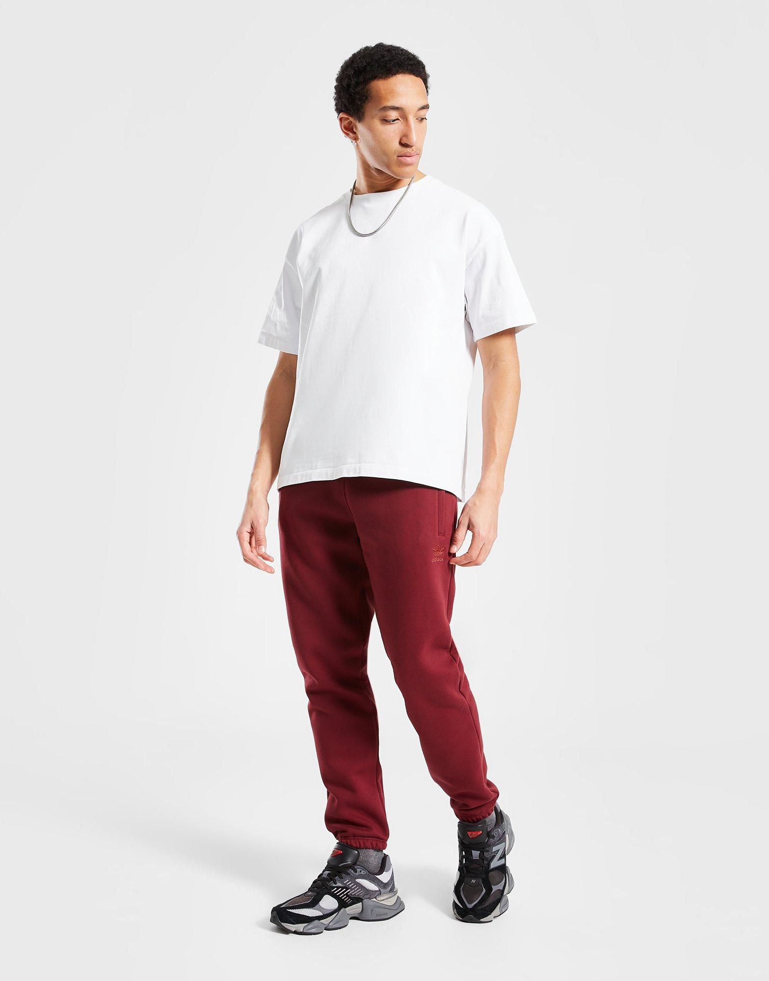 ADIDAS SPODNIE ESS PT JD2420 Czerwony