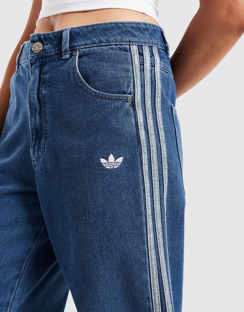 Moteriški džinsai ADIDAS KELNĖS DENIM 3S PANT JD2574 Mėlyna