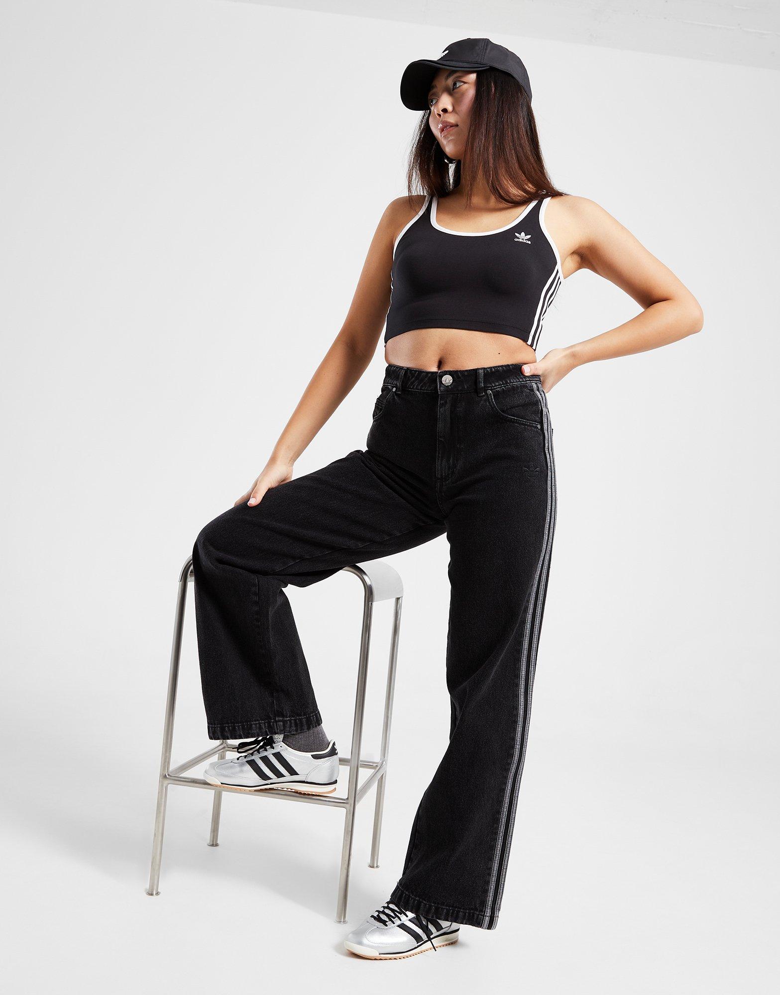 ★ adidas★ 3S Bra Top Black JD4612 ADIDAS Adicolor 3-Stripes Bra Top JD4612 - Shiekh