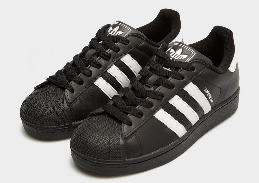 Buty sneakersy męskie ADIDAS SUPERSTAR II  JI0079 Czarny