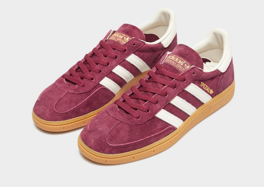 Adidași pentru bărbați ADIDAS HANDBALL SPEZIAL JI1020 Bordo