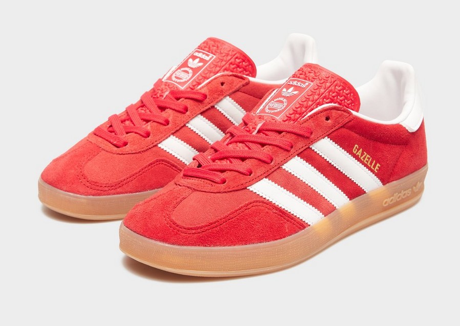 Női sneakers ADIDAS GAZELLE INDOOR JI2063W Piros