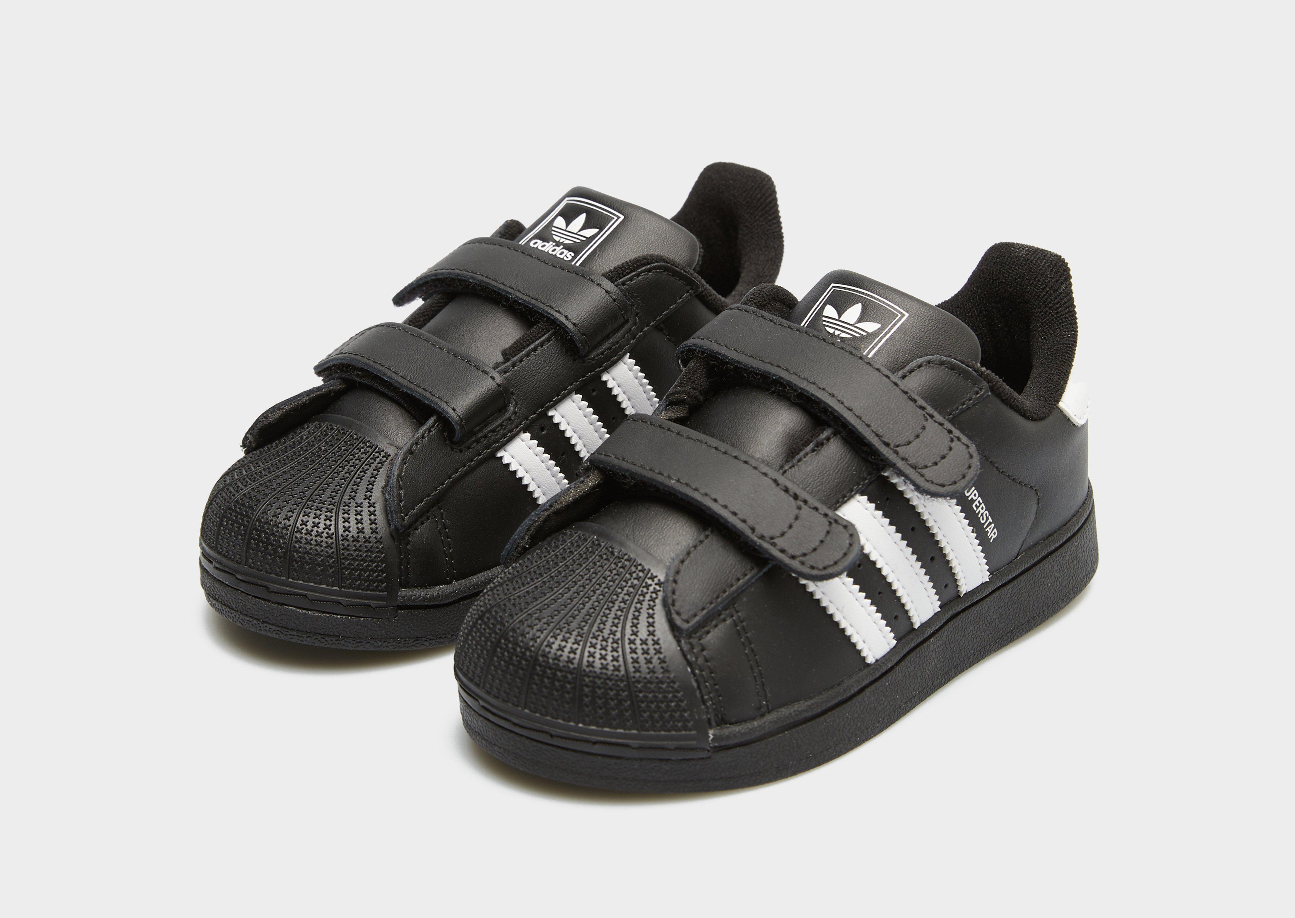 Adidași pentru copii ADIDAS SUPERSTAR II CF I JI3991 Negru