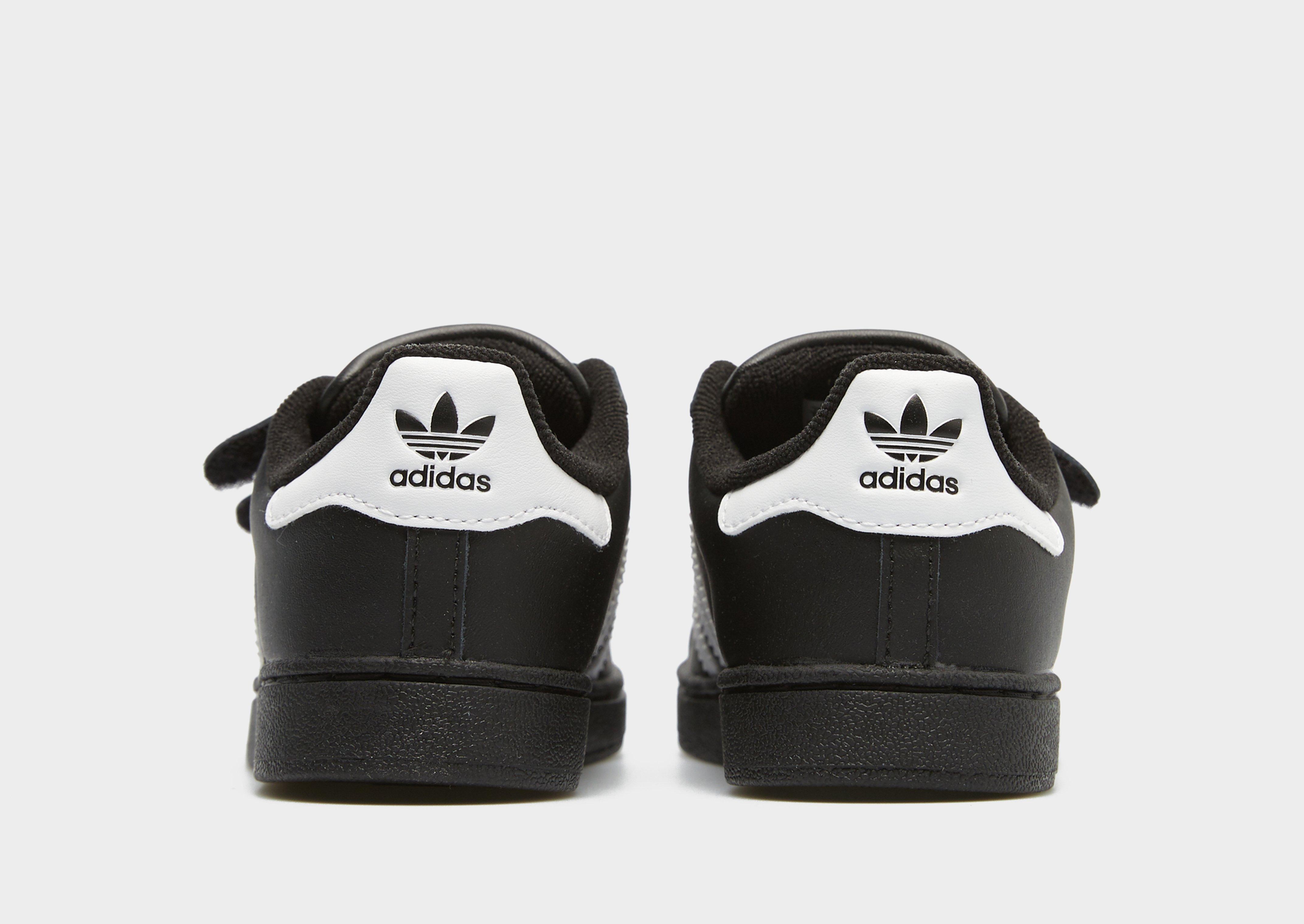 Adidași pentru copii ADIDAS SUPERSTAR II CF I JI3991 Negru