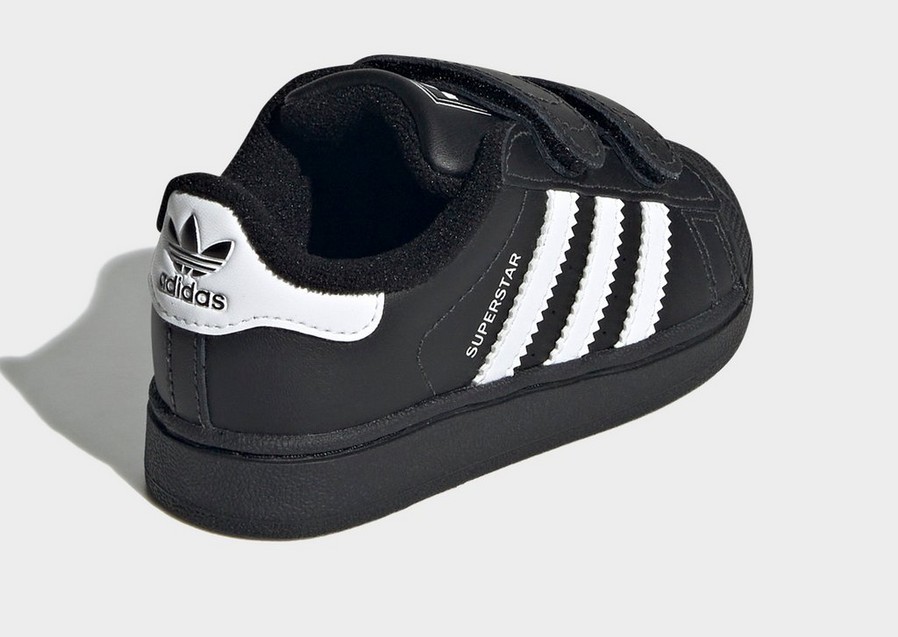 Adidași pentru copii ADIDAS SUPERSTAR II CF I JI3991 Negru