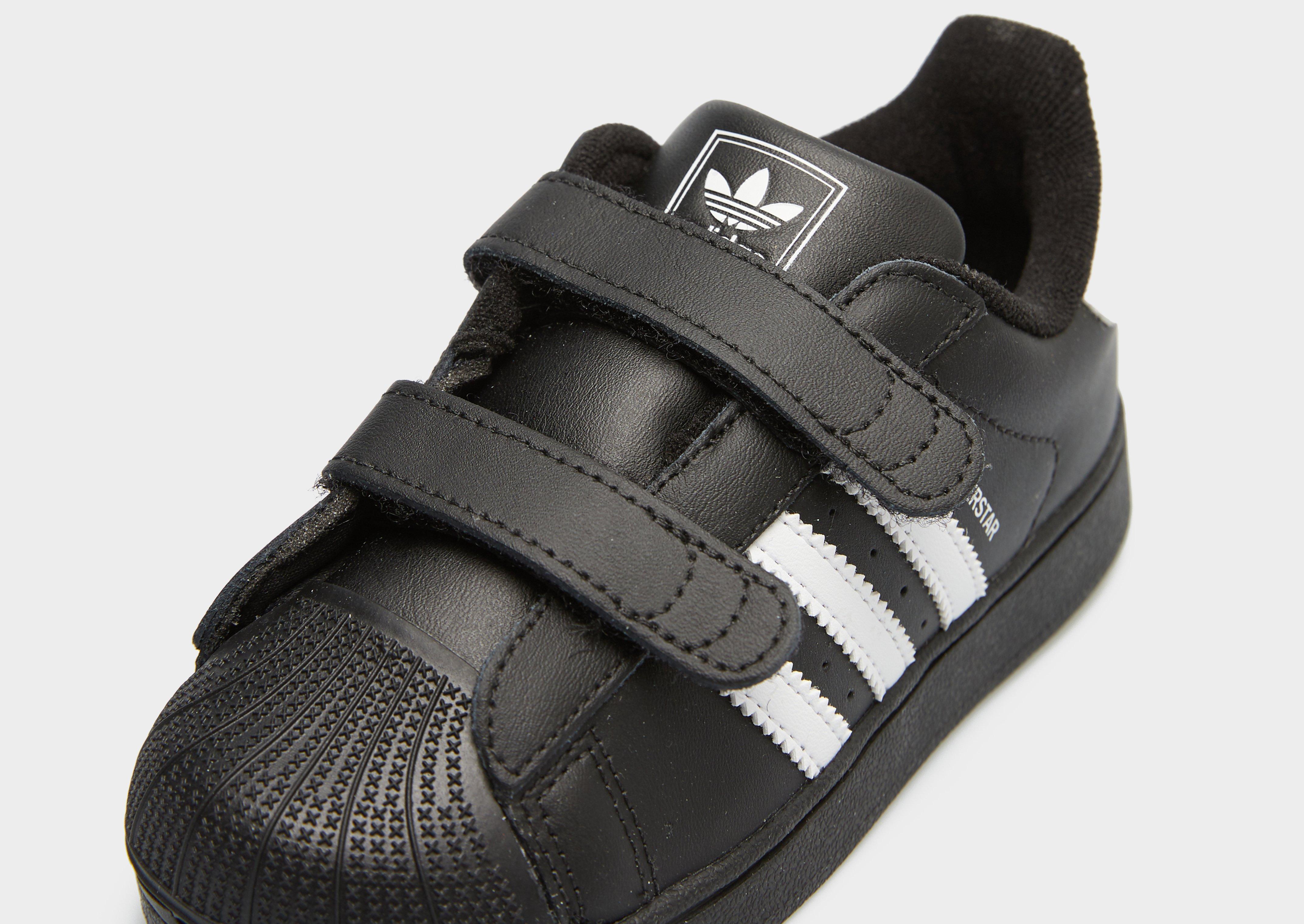 Adidași pentru copii ADIDAS SUPERSTAR II CF I JI3991 Negru