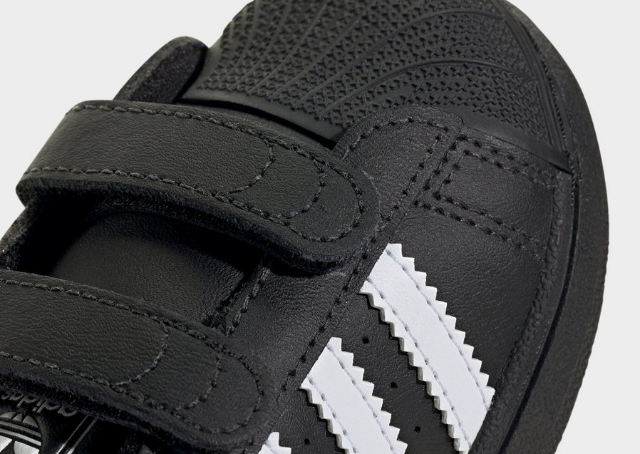 Adidași pentru copii ADIDAS SUPERSTAR II CF I JI3991 Negru