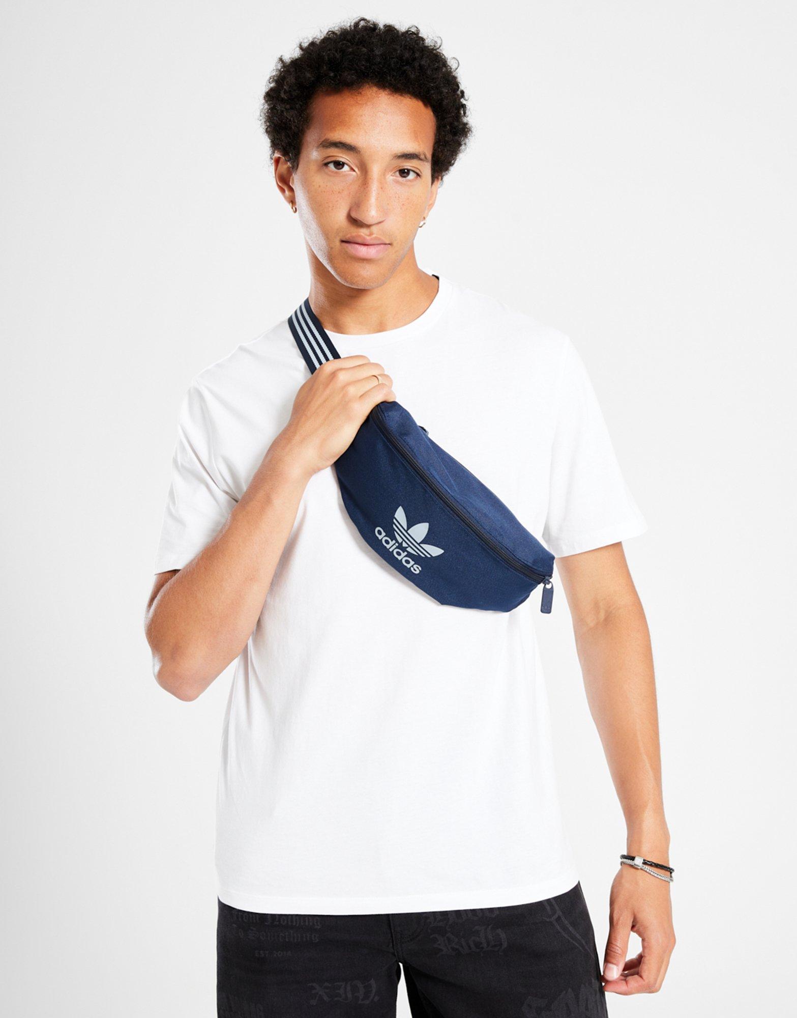 Dámská taška ADIDAS TAŠKA AC WAISTBAG JI9440 Tmavě modrá