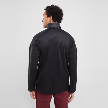 ADIDAS PULÓVER CIPZÁRAS TIRO WINT 1/4 ZIP BLK/RD