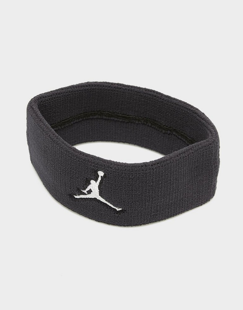 Accesorii fitness pentru femei JORDAN BENTIȚĂ SPORT JORDAN JUMPMAN HEADBAND SPORTAX VISORS+ JKN00010OS Negru