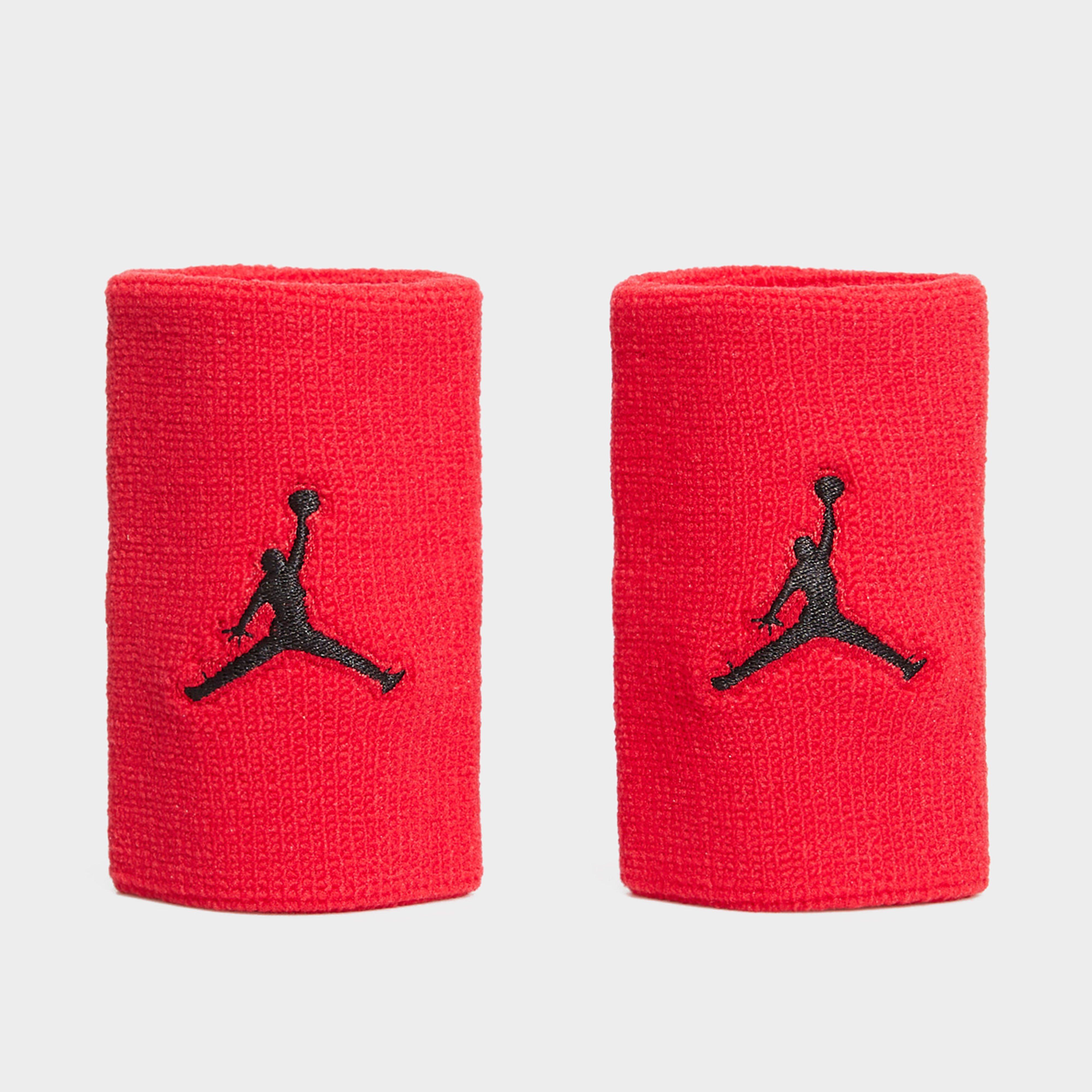 Dámske fitness doplnky JORDAN OPASKA JORDAN JUMPMAN WRISTBANDS JORDAN COT B/BALL CA
