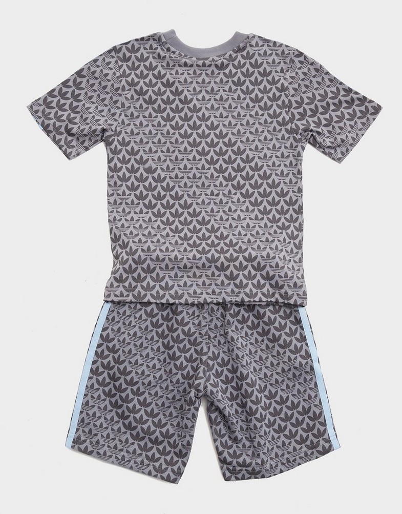 Trening pentru copii ADIDAS SET $MONOGRM AOP T/SHT SET GRYB JM1273 Gri