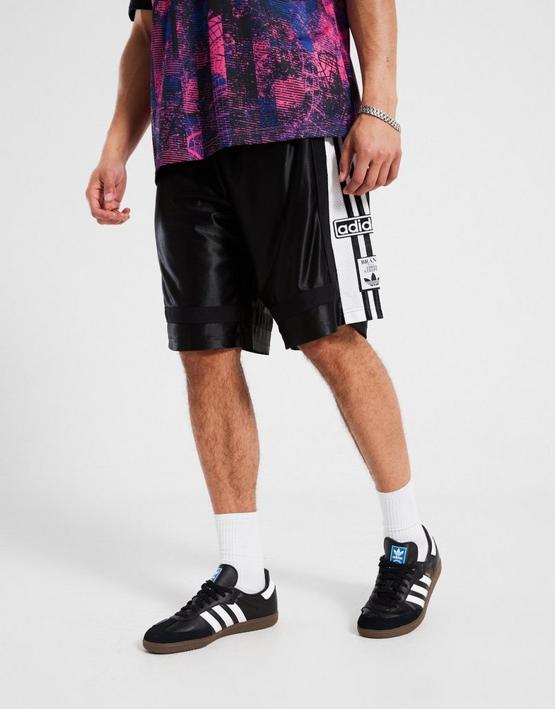 Krótkie spodenki, szorty męskie ADIDAS SZORTY ADIBREAK SHORTS JM6689 Czarny