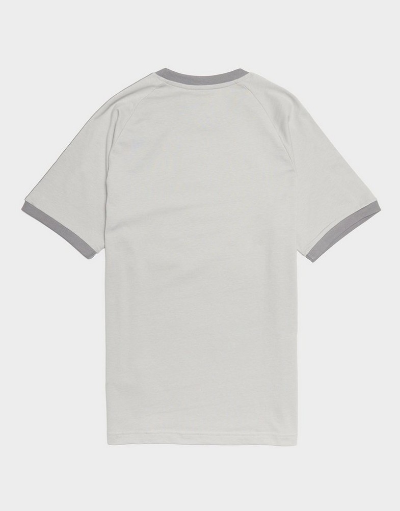 Koszulka, t-shirt męski ADIDAS T-SHIRT 3-STRIPES TEE JN7016 Szary