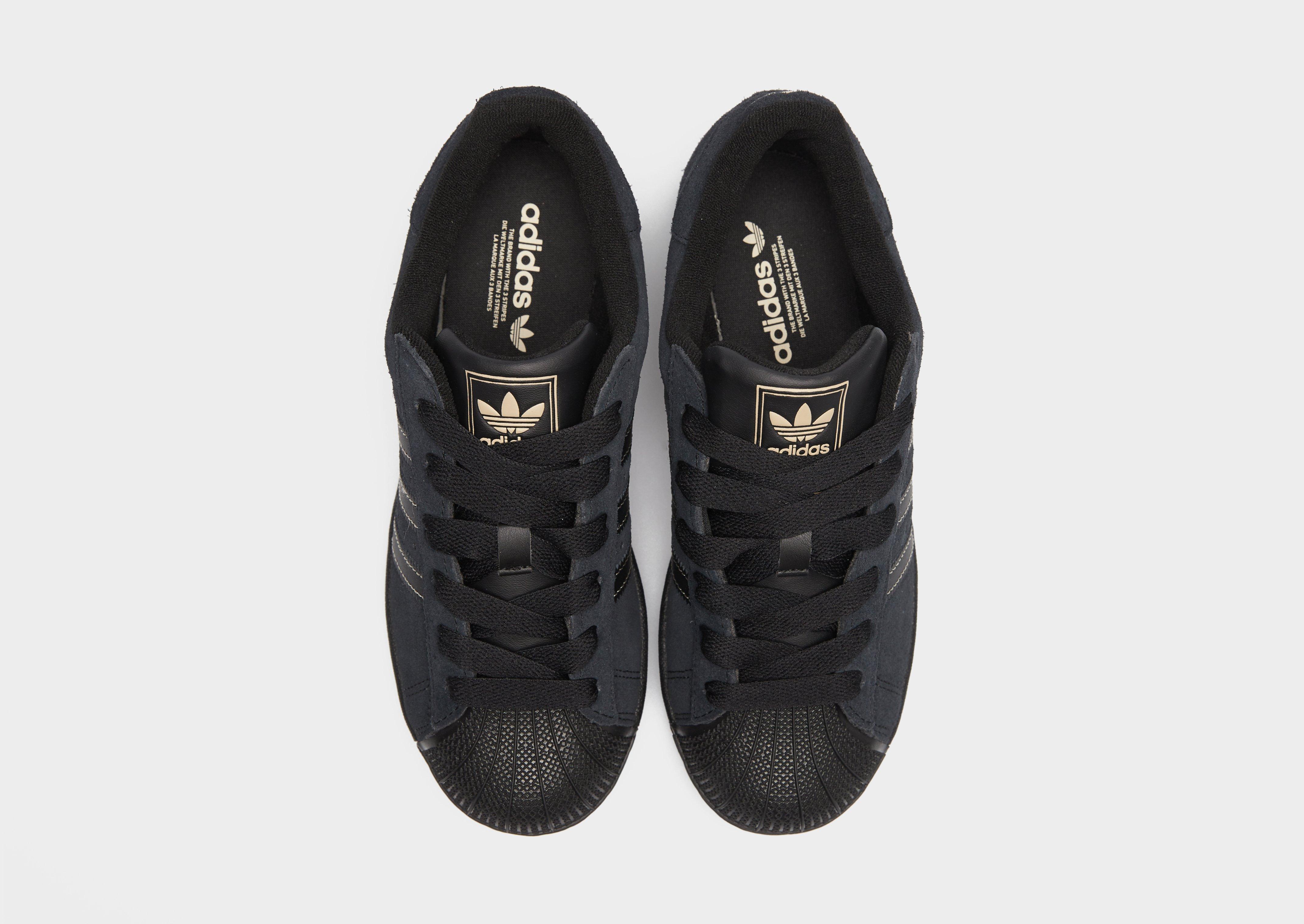 Buty sneakersy dla dzieci ADIDAS SUPERSTAR II J JP9429 Czarny