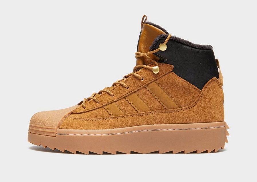 Ghete de iarnă pentru copii ADIDAS SUPERSTAR WINTER TREK J JQ0345 Maro