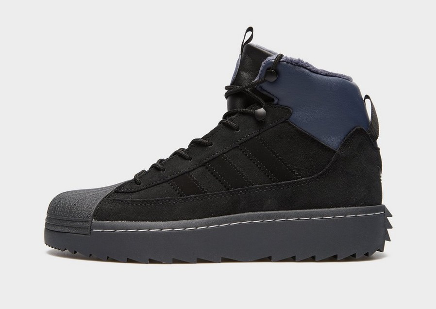 Ghete de iarnă pentru copii ADIDAS SUPERSTAR WINTER TREK J JQ0346 Negru