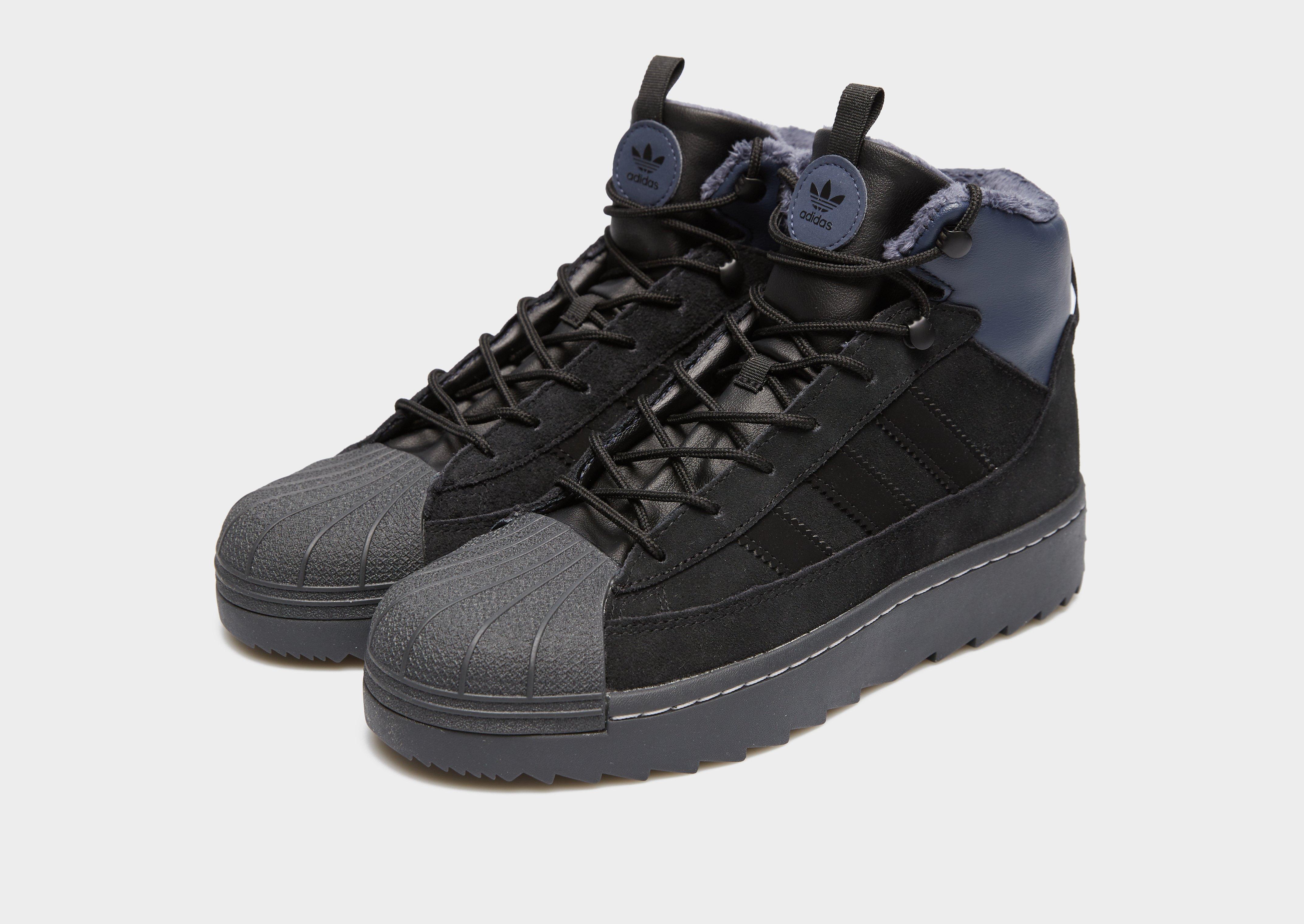 ADIDAS SUPERSTAR WINTER TREK J JQ0346 Czarny