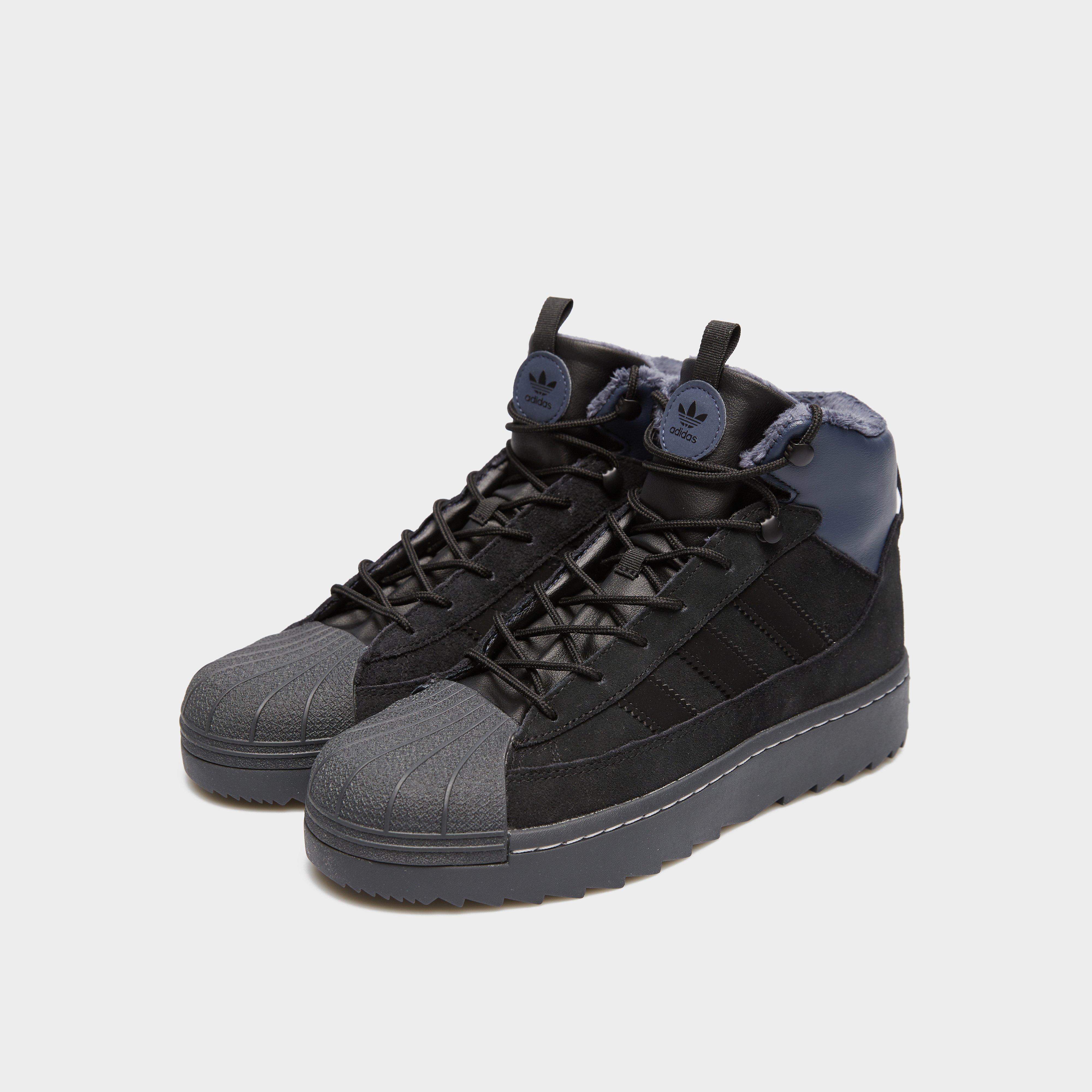 Gyerek téli cipők ADIDAS SUPERSTAR WINTER TREK J