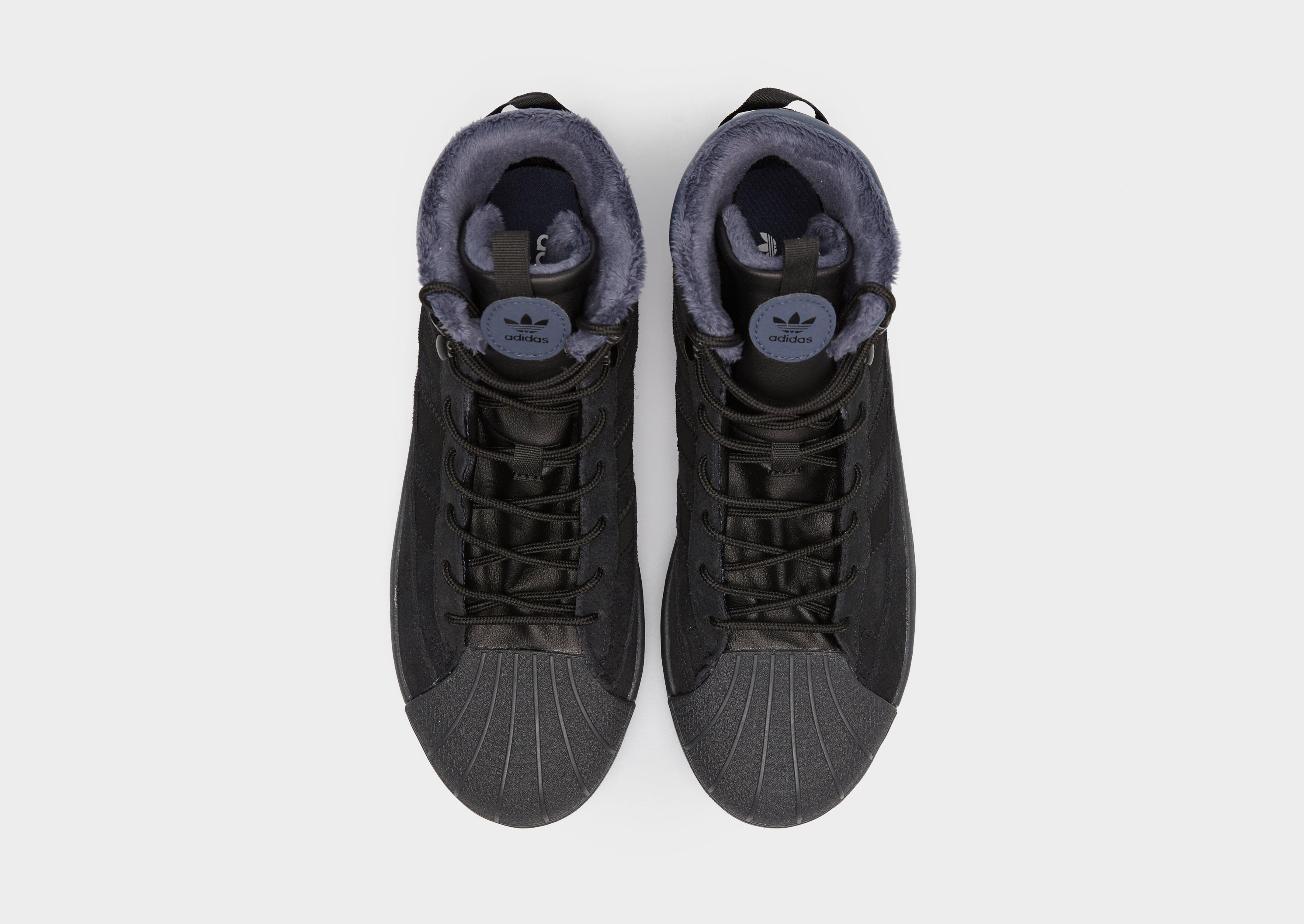 ADIDAS SUPERSTAR WINTER TREK J JQ0346 Czarny