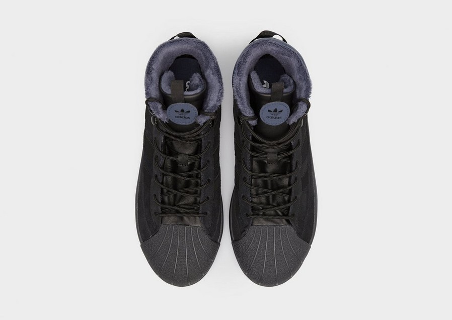 Ghete de iarnă pentru copii ADIDAS SUPERSTAR WINTER TREK J JQ0346 Negru